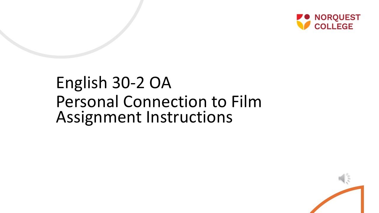 ELA 30-2 OA Индивидуальный ответ на инструкции к фильму