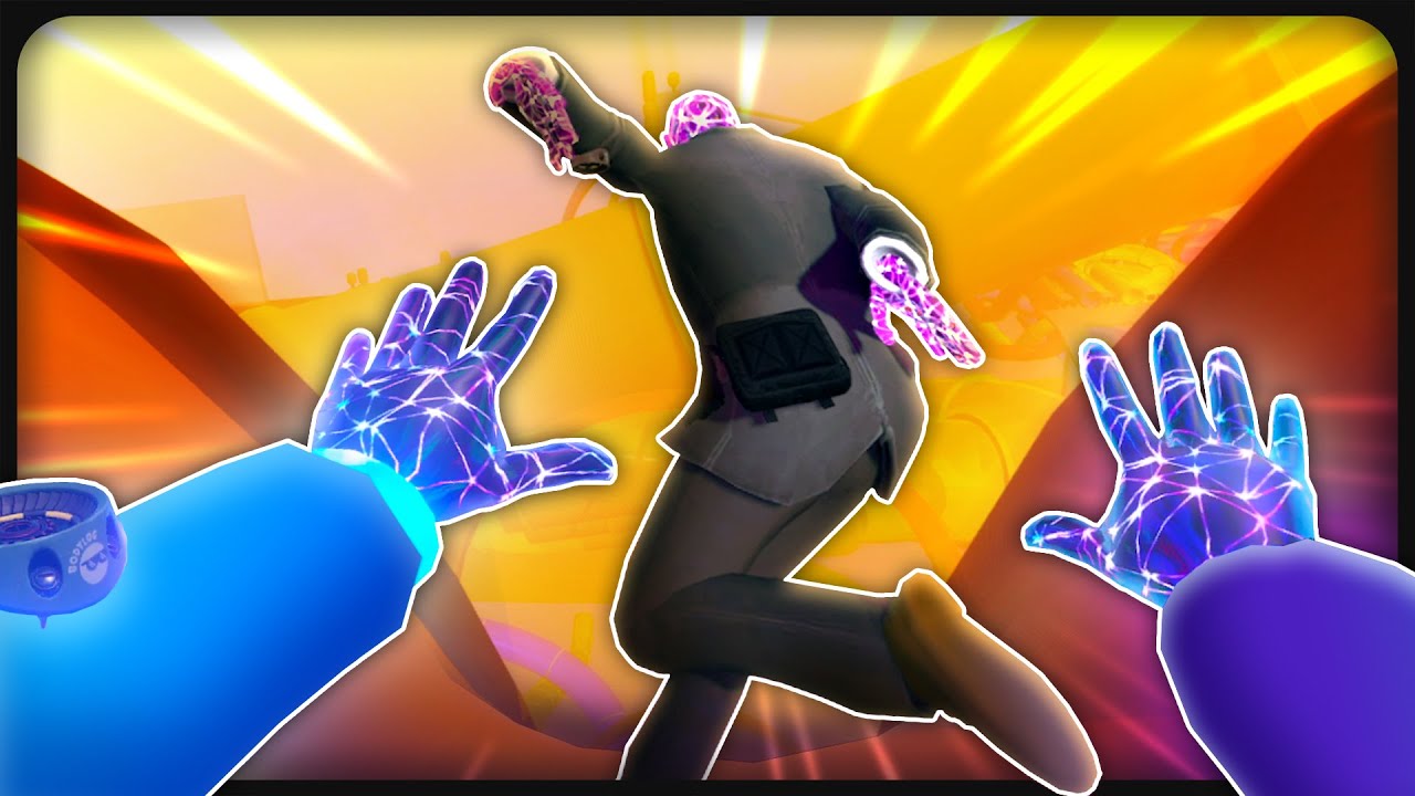 Je les POUSSE dans des TOBOGGANS 🛝😂 (Bonelab VR)
