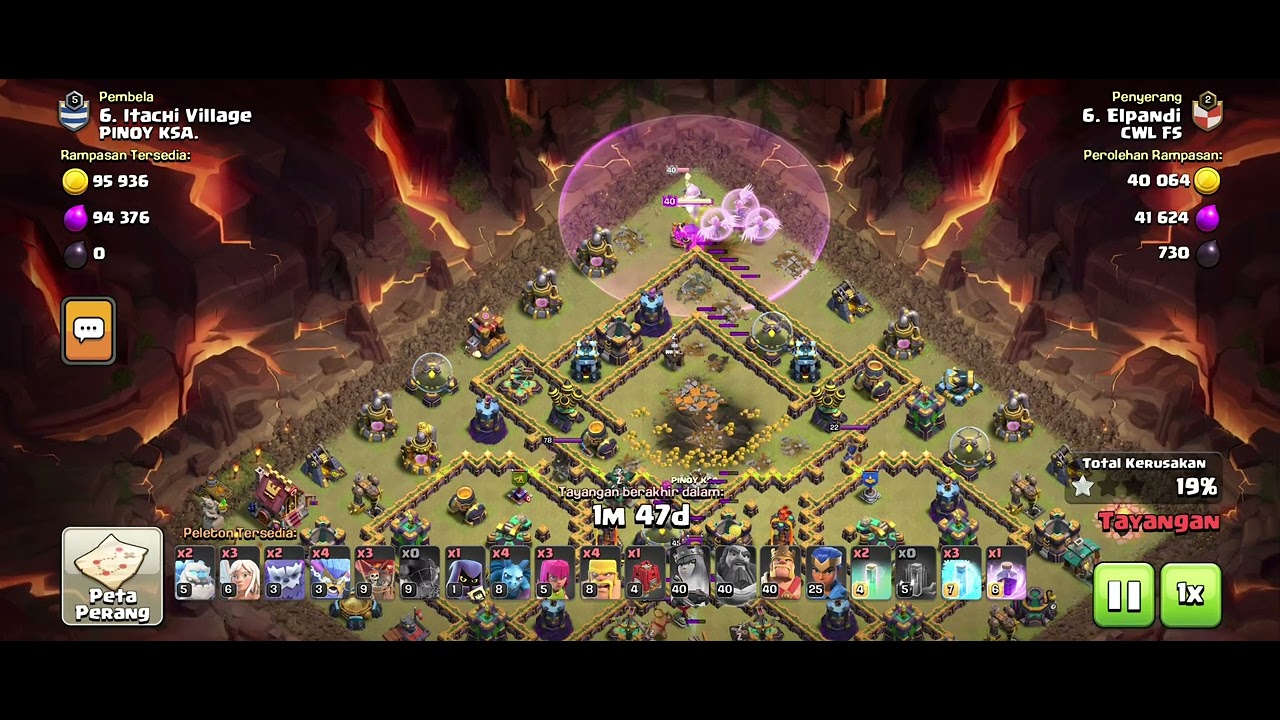 Slow hand fireball #coc #cidukwarior #freestyle
