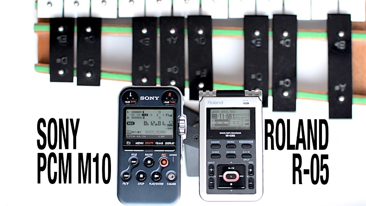 Sony PCM M10 VS Roland R05