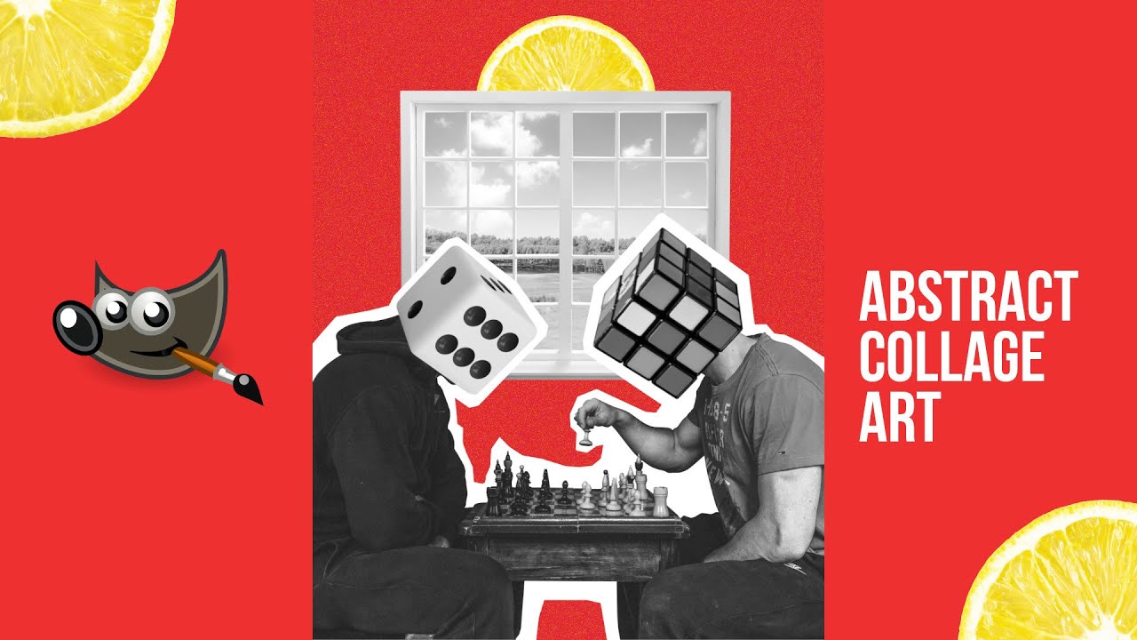 Gimp Tutorial: Abstract Collage art in GIMP