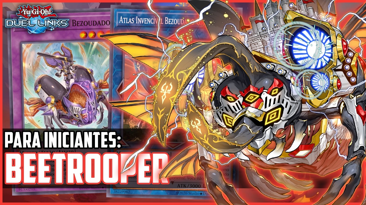 BEETROOPER É O MELHOR DECK PARA INICIANTES! APRENDA A JOGAR! [DUEL LINKS]