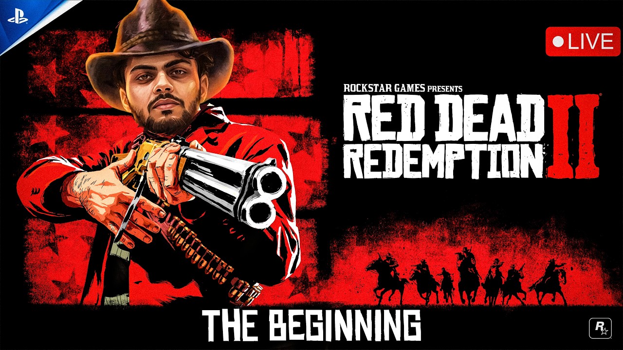 Red Dead Redemption 2  LIVE🔴| PS5 Gameplay | GamingVlogsNikhil | The Beginning