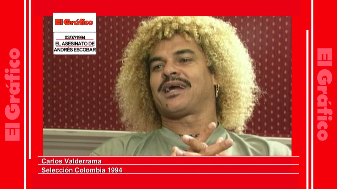 EL RECUERDO DE VALDERRAMA DEL ASESINATO DE ANDRÉS ESCOBAR
