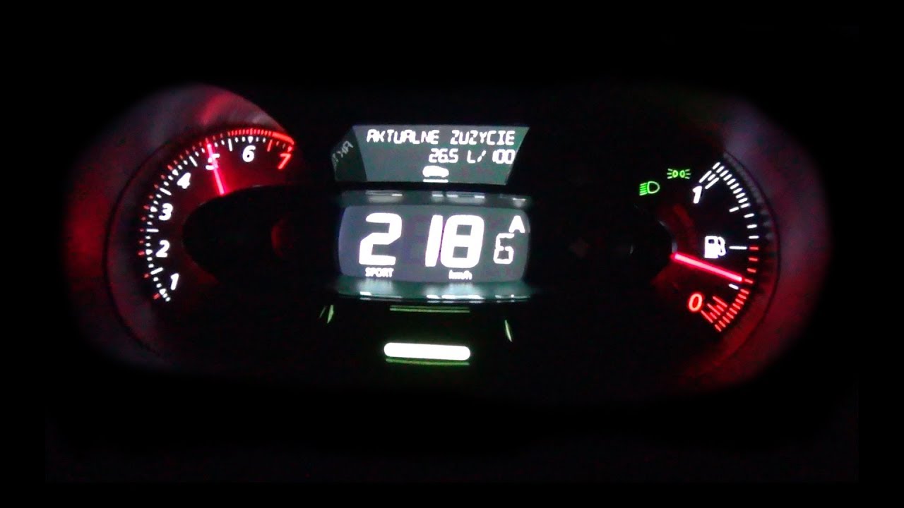 2016 Renault Clio R.S. Trophy 220 EDC - acceleration 0-200 km/h