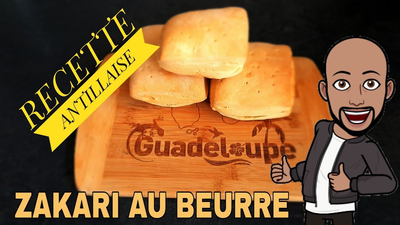 COMMENT FAIRE UN ZAKARI AU BEURRE dit dictionnaire (recette antillaise Prez K facile)