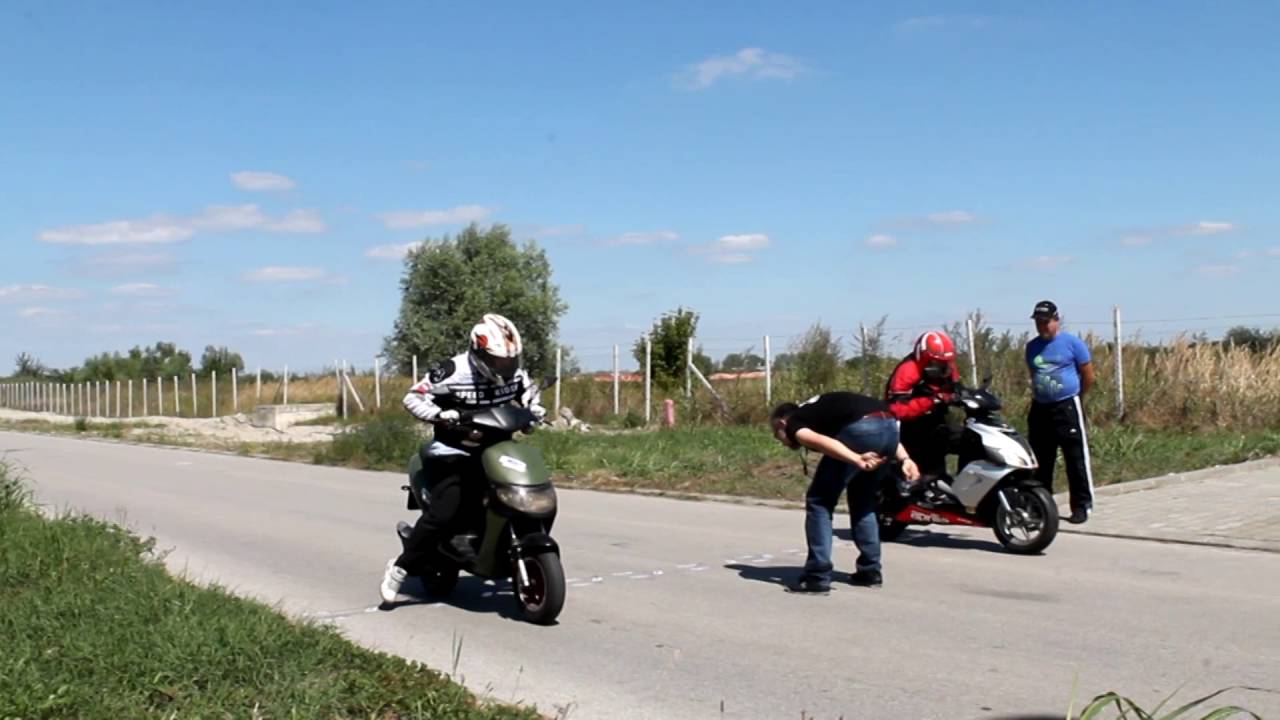 Keeway Hurricane vs Aprilia SR3 Ditech