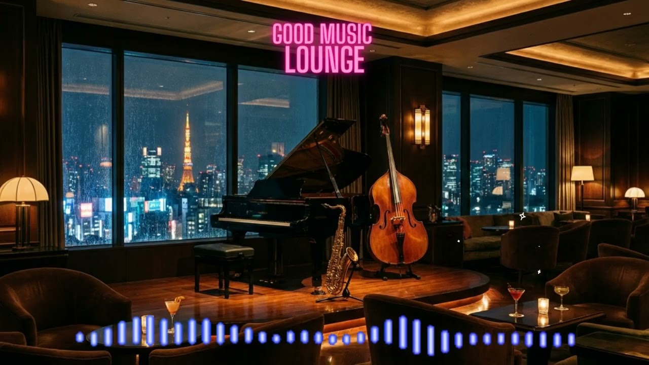 【作業用BGM】Late Night Lounge Tokyo – Japanese City Pop x Jazz Chill Mix