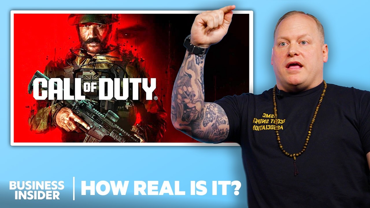 Marine Corps Sniper Rates 11 Video Games For Sniping Accuracy | How Real Is It? | Insider