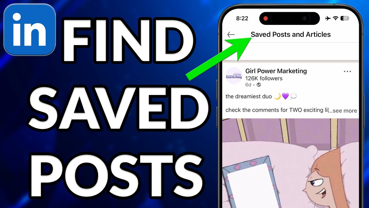 How To Find Saved Posts On LinkedIn Mobile