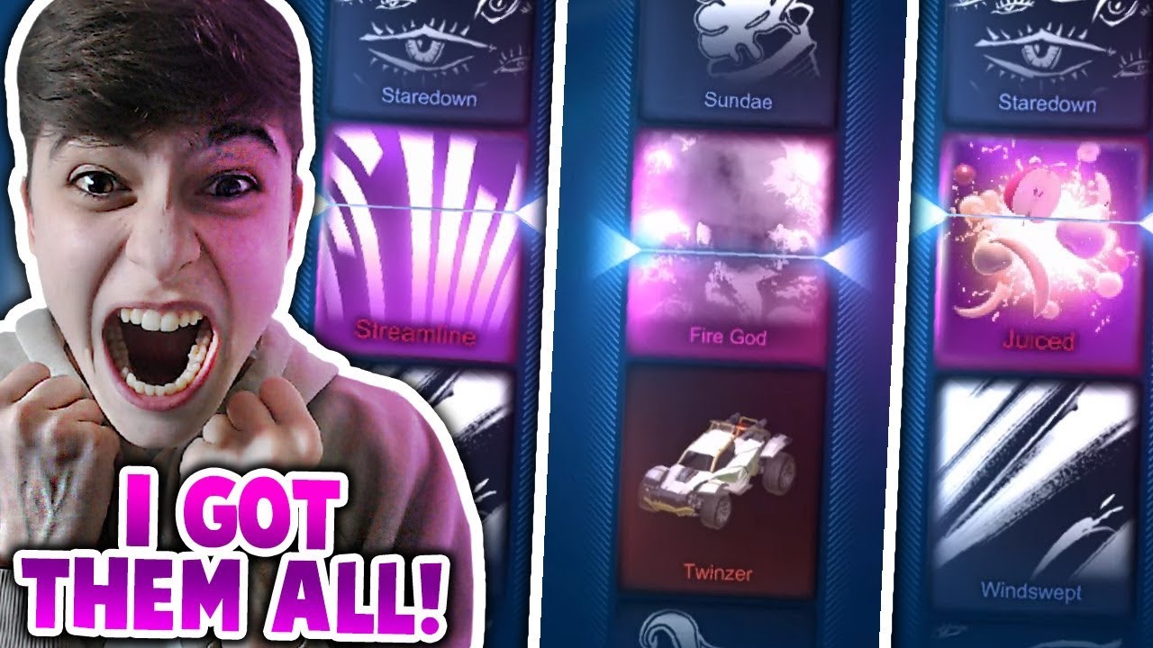 I GOT EVERY MYSTERY FROM THE IMPACT CRATE! | *INSANE* | Rocket League Crate Opening!