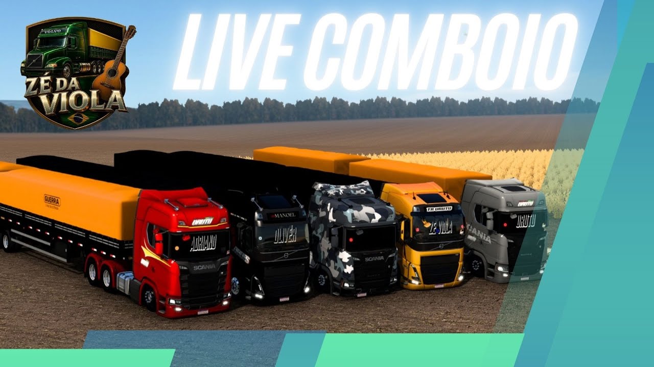 LIVE - Mapa ELDORADO | COMBOIO  Euro truck Simulator 2 #ETS2 #EUROTRUCK2