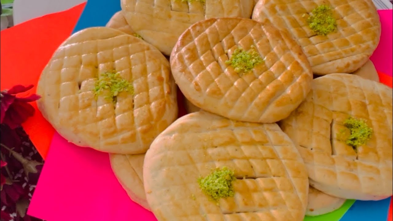 کلچه نوروزی افغانی Afghani Kulcha Eid Nawrozi