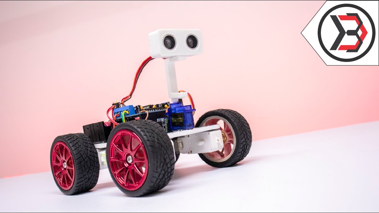 Робот с функцией обхода препятствий Arduino и голосовым управлением