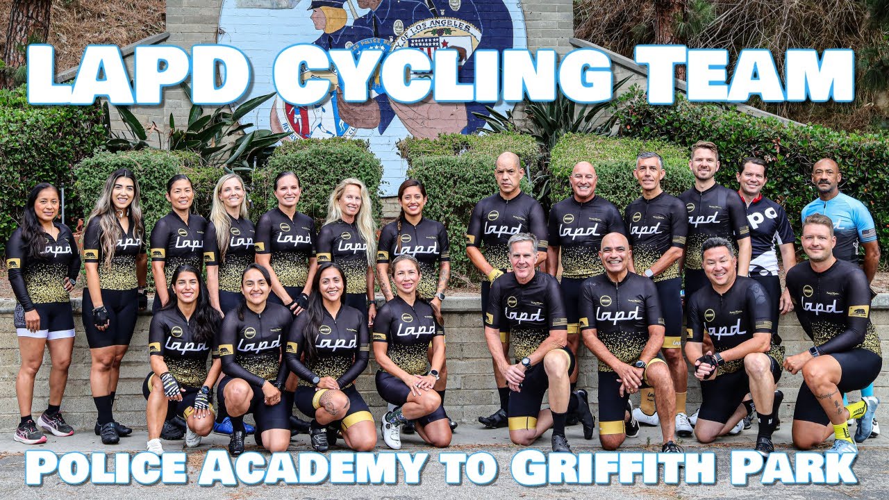 LAPD Cycling Team Ride 🚔 : Elysian Park to Griffith Observatory 🚴‍♂️
