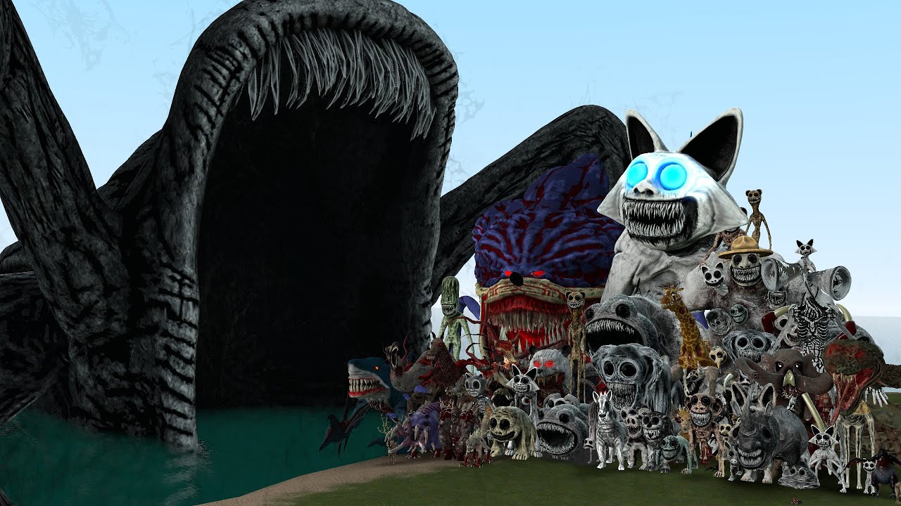 NEW SEA EATER ZOONOMALY MONSTER VS ALL ZOONOMALY AND ZOOCHOSIS MONSTERS In Garry's Mod!