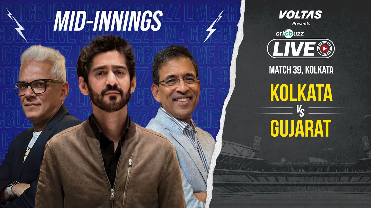 Cricbuzz Live: Gill, Sudharsan & Buttler power #GT to 198/3 vs #KKR