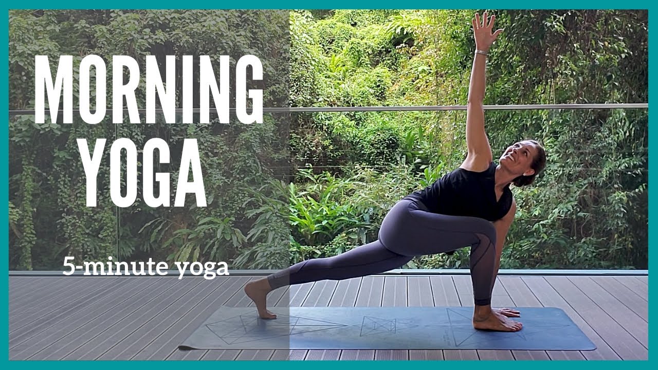 Morning yoga | 5 minute yoga