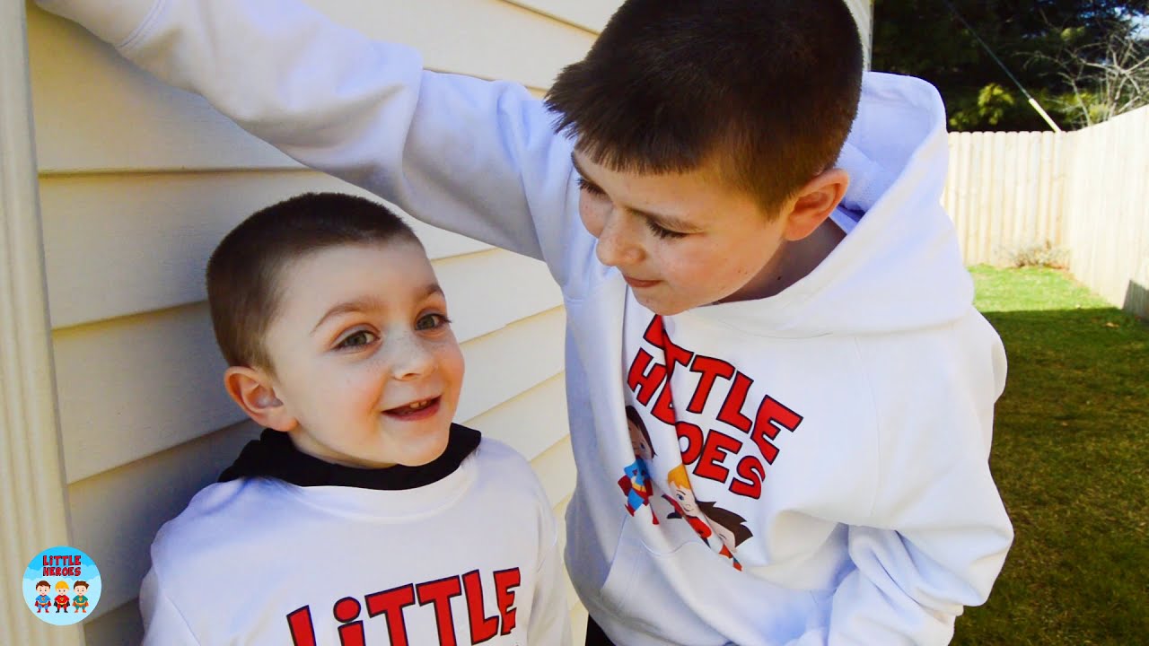 Little Heroes Has April Fools Day Fun with Dad