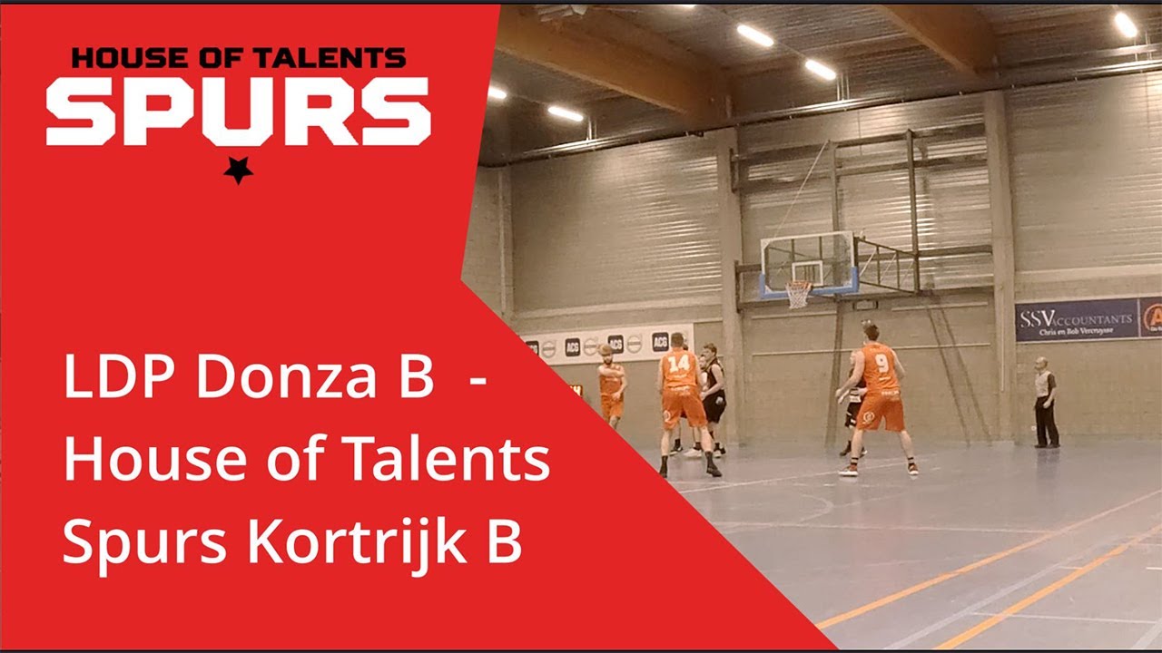 LDP Donza B -  House of Talents  Spurs Kortrijk B