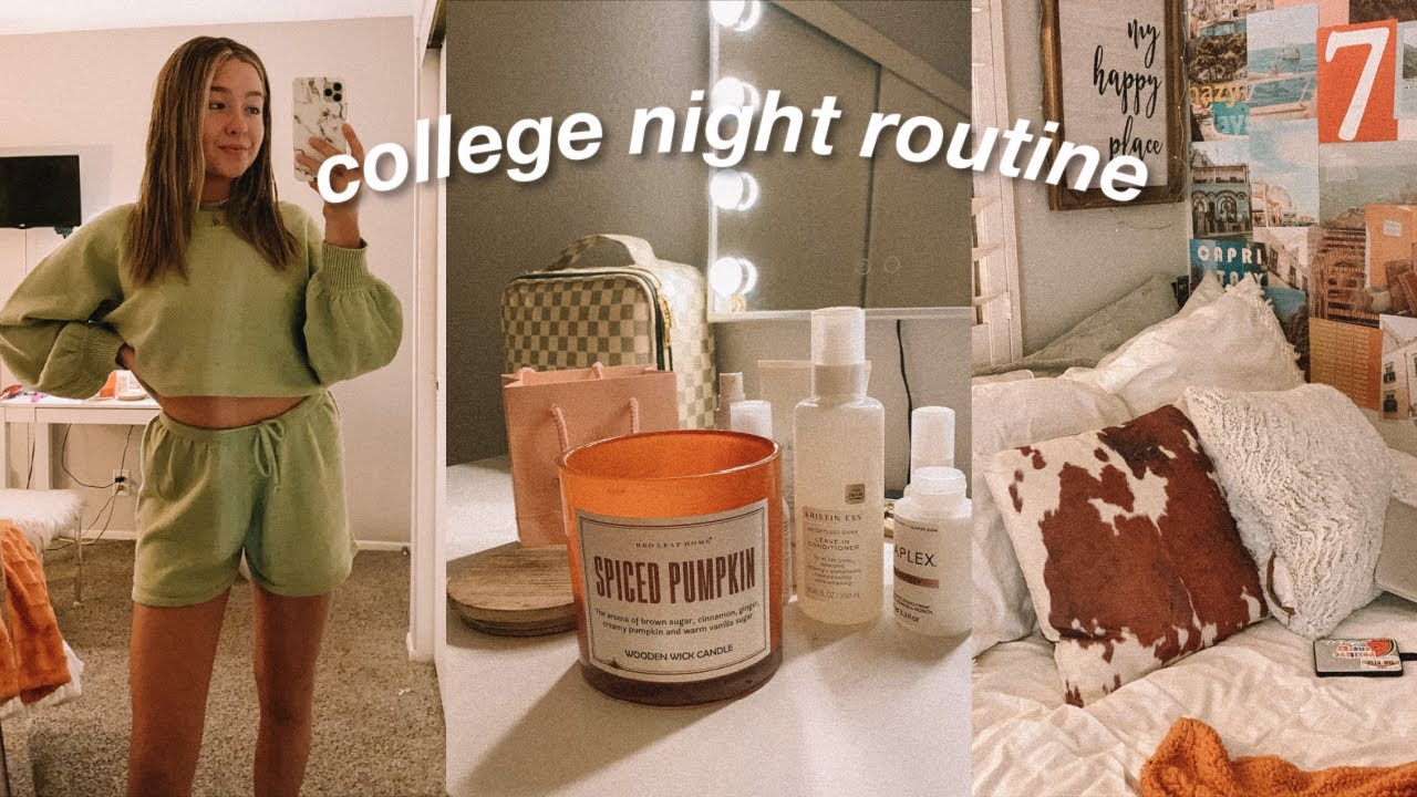 college night routine 2020 | mckenzie luskey