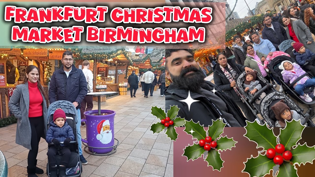 Frankfurt christmas market Birmingham #konkanivlog #goanvlogger #Birmingham #ChristmasMarket 