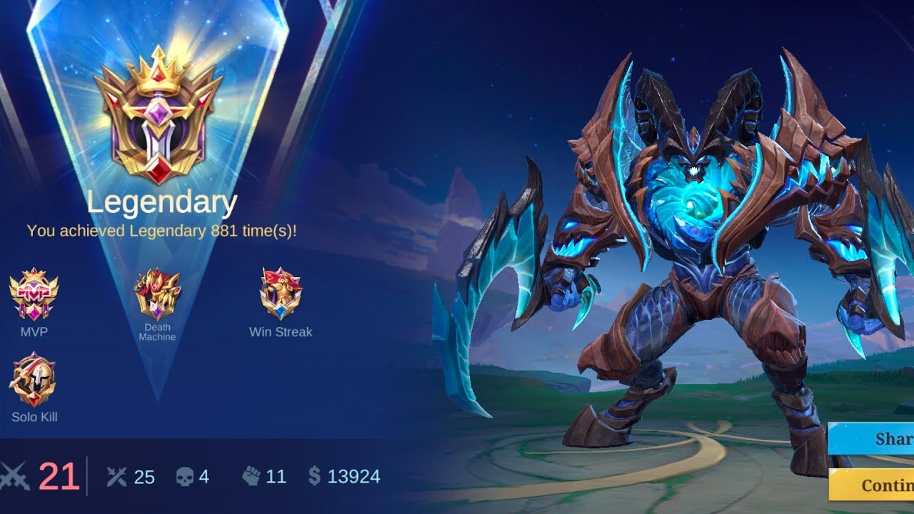 Moba Legends Thamuz best build and game play 