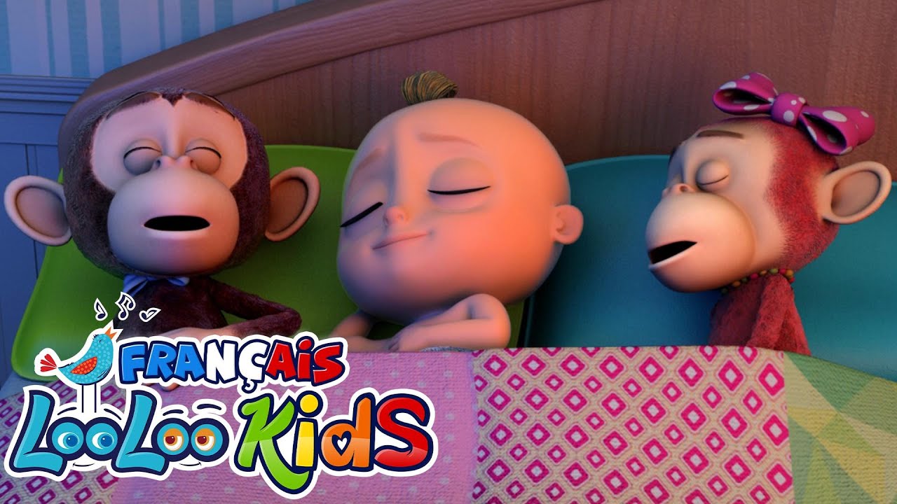 Dix Dans Le Lit - Chansons &agrave; gestes pour b&eacute;b&eacute;  - Comptines B&eacute;b&eacute; - LooLoo Kids Fran&ccedil;ais