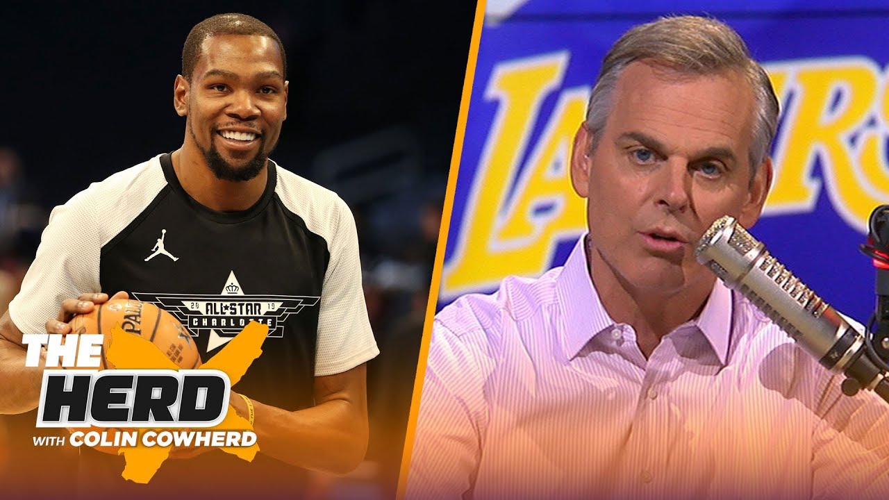 Colin Cowherd on player mobility, says KD can surpass LeBron if he stays with GS | NBA | THE HERD