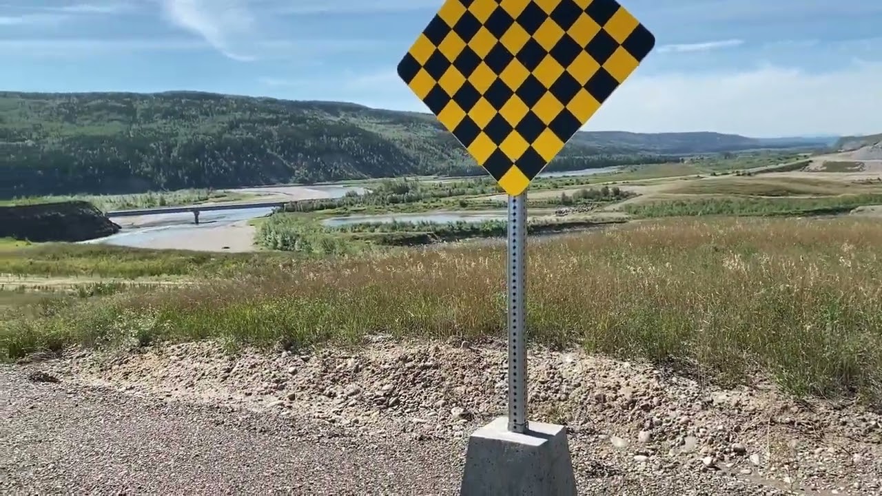 Site C Dam before reservoir fill up