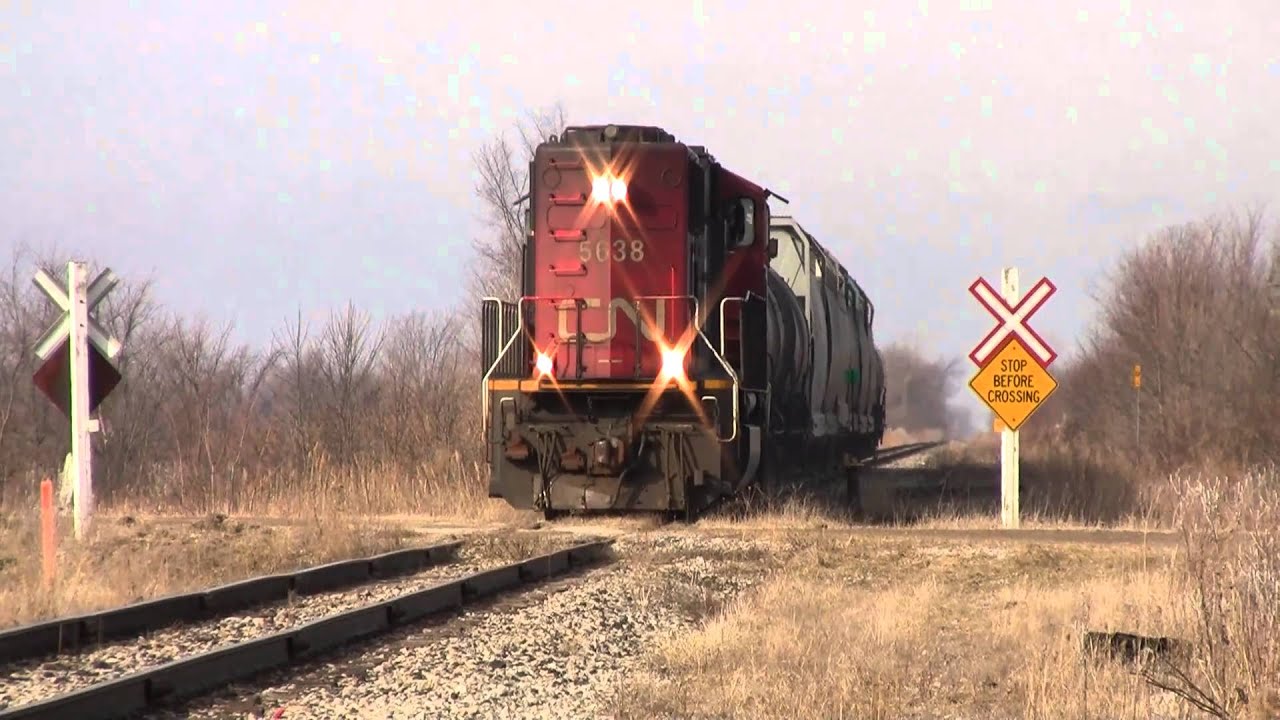 Last Train I caught on CASO Subdivision [HD]