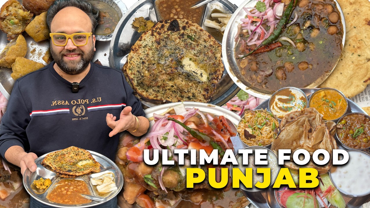 Mohalla Aapka JALANDHAR | Amritsari Kulcha, Kachalu Pakode, Samosa Chole, Aarkey Dhaba Thali | Part3