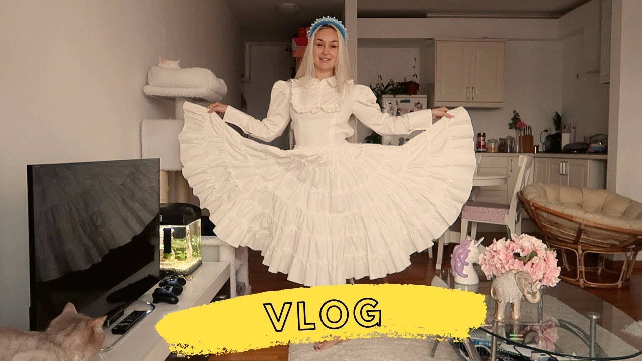 VLOG  in pijamale | Mada camerista, gene noi si o prajitura caramelicioasa, dar cu nabadai