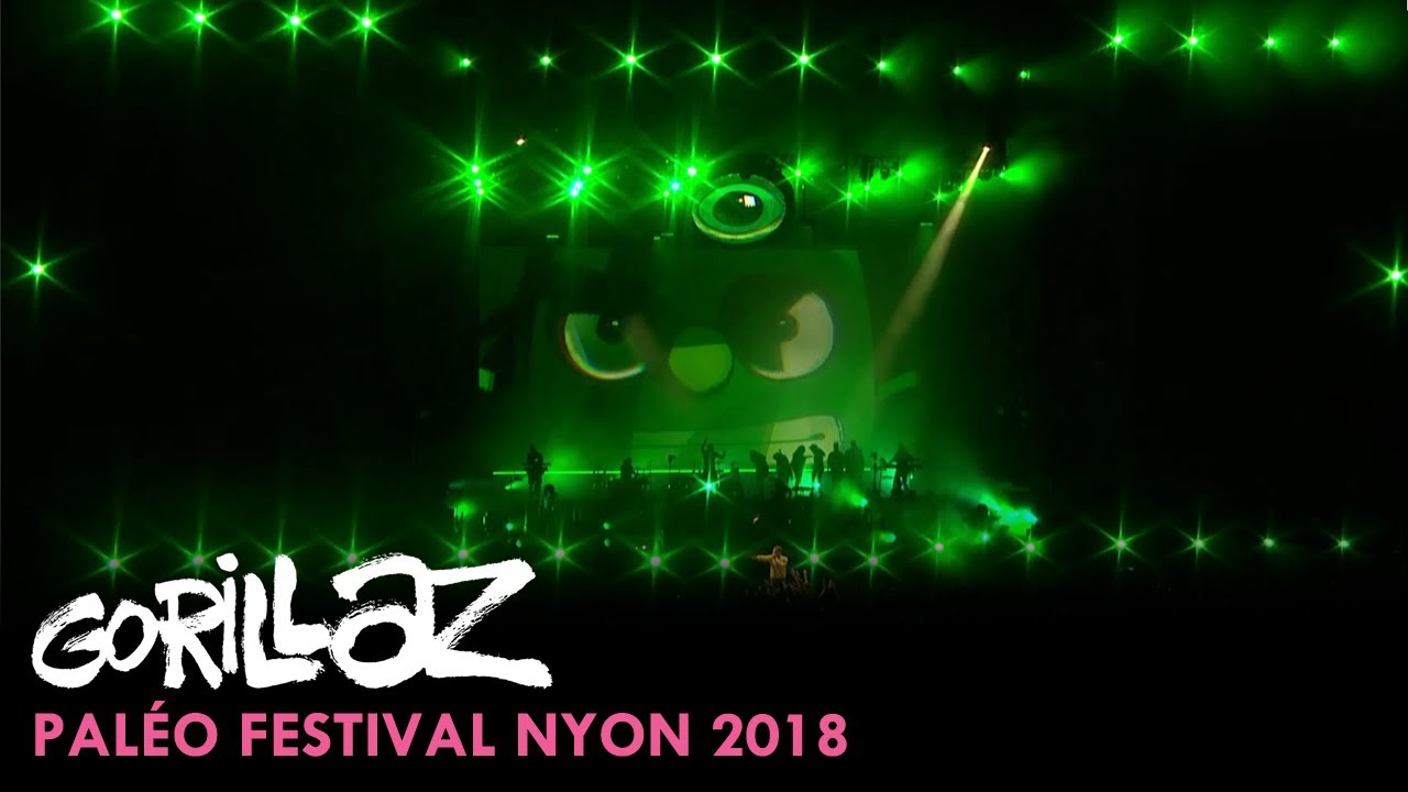 Gorillaz - Paléo Festival Nyon 2018, Switzerland [Full Show]