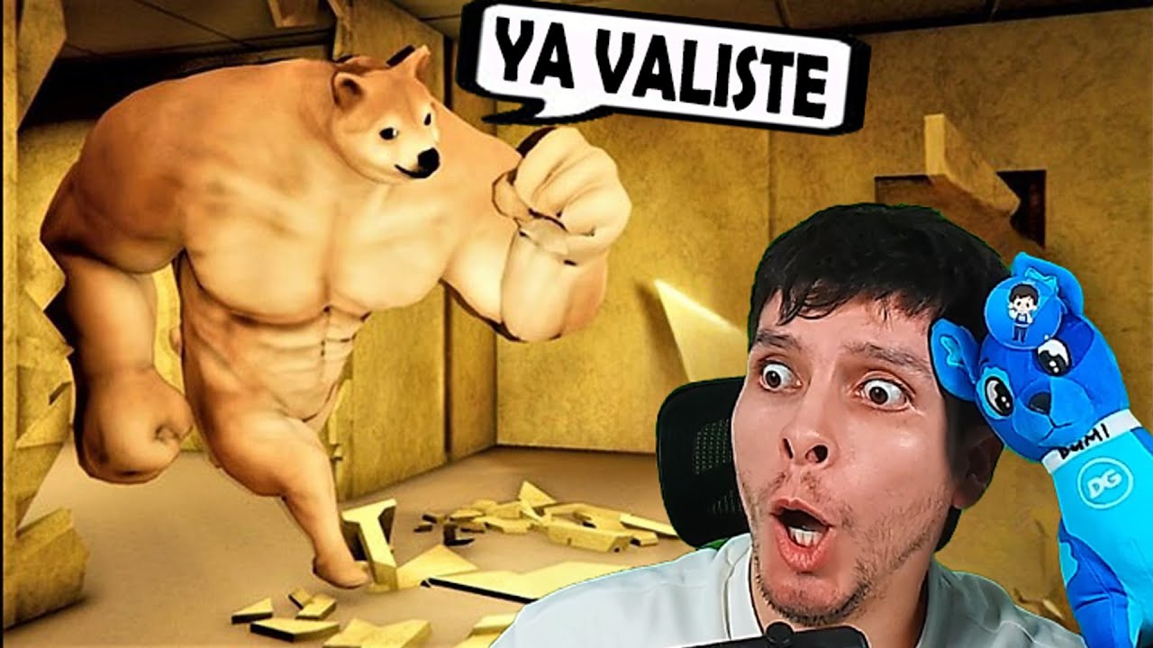 ESTOY ATRAPADO en los BACKROOMS con BUFF DOGE !! - DeGoBooM