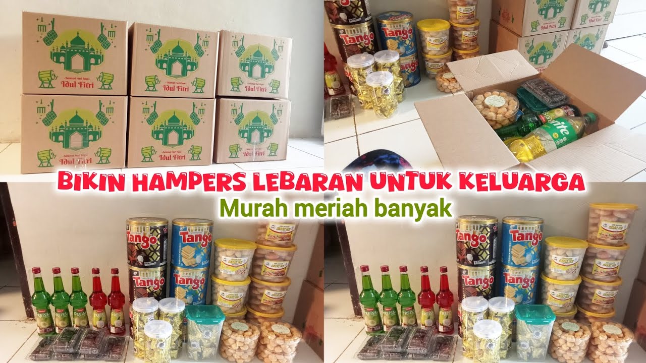 BIKIN PARSEL LEBARAN UNTUK KELUARGA ‼️| TIPS ISIAN BINGKISAN LEBARAN HEMAT, ENAK & ISI BANYAK 