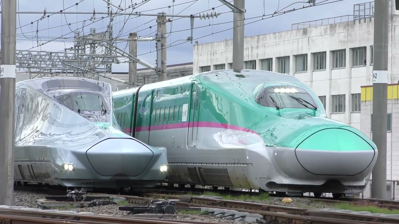 ALFA-XとE5系が併走！～新幹線車両基地祭り2025～