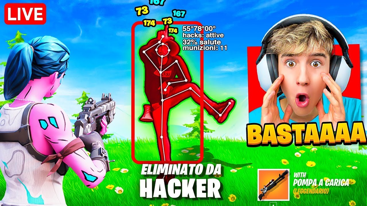 STREAMSNIPERO gli YOUTUBERS con le HACK di Fortnite! (Sclerano)