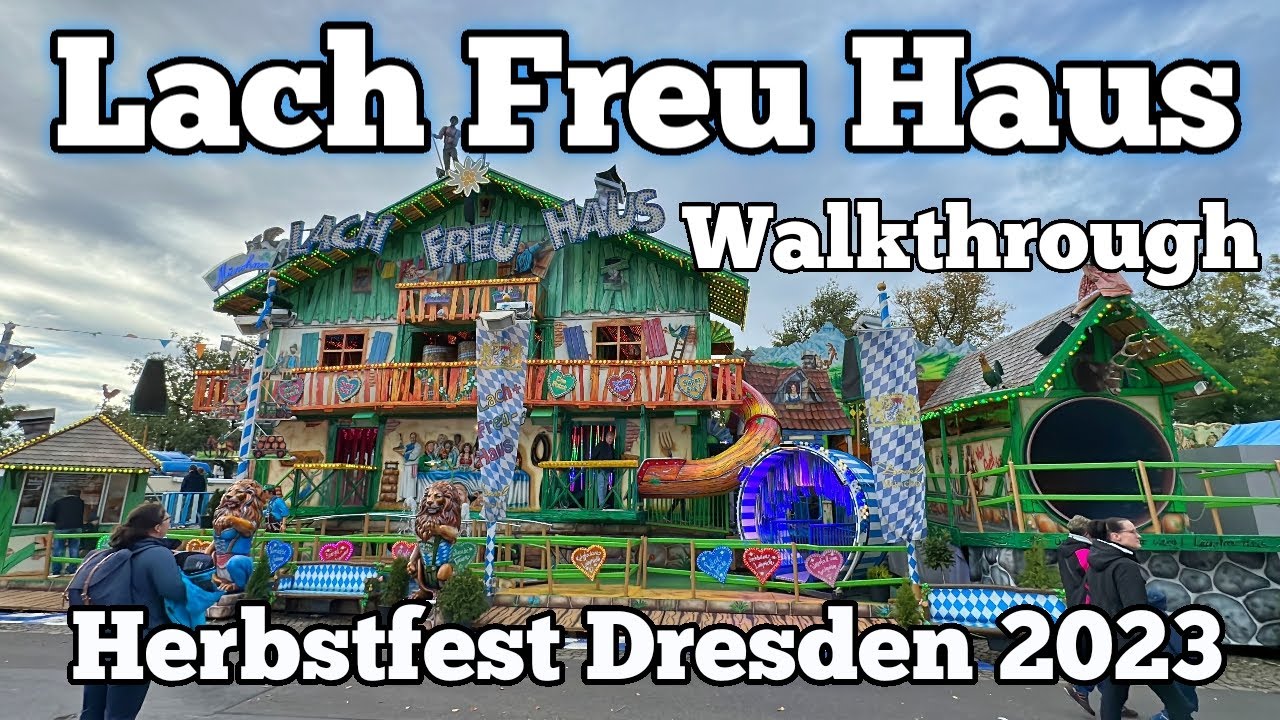 ⁴ᴷ Lach Freu Haus - Boos - Walkthrough | Herbstfest Dresden 2023