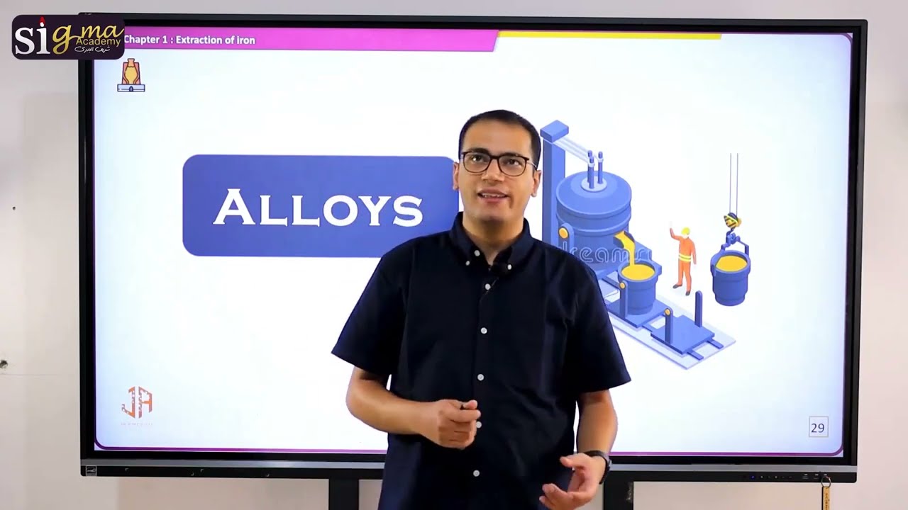 Third Sec.( 2022/2023 ) - Lecture 5 - Iron intro & its extraction - Dr. Joseph Adel
