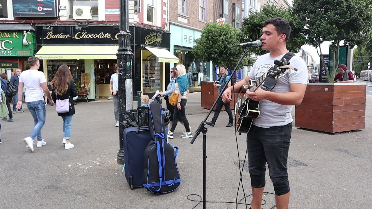 John Mahon sings "Call Me The Breeze" by JJ Cale.