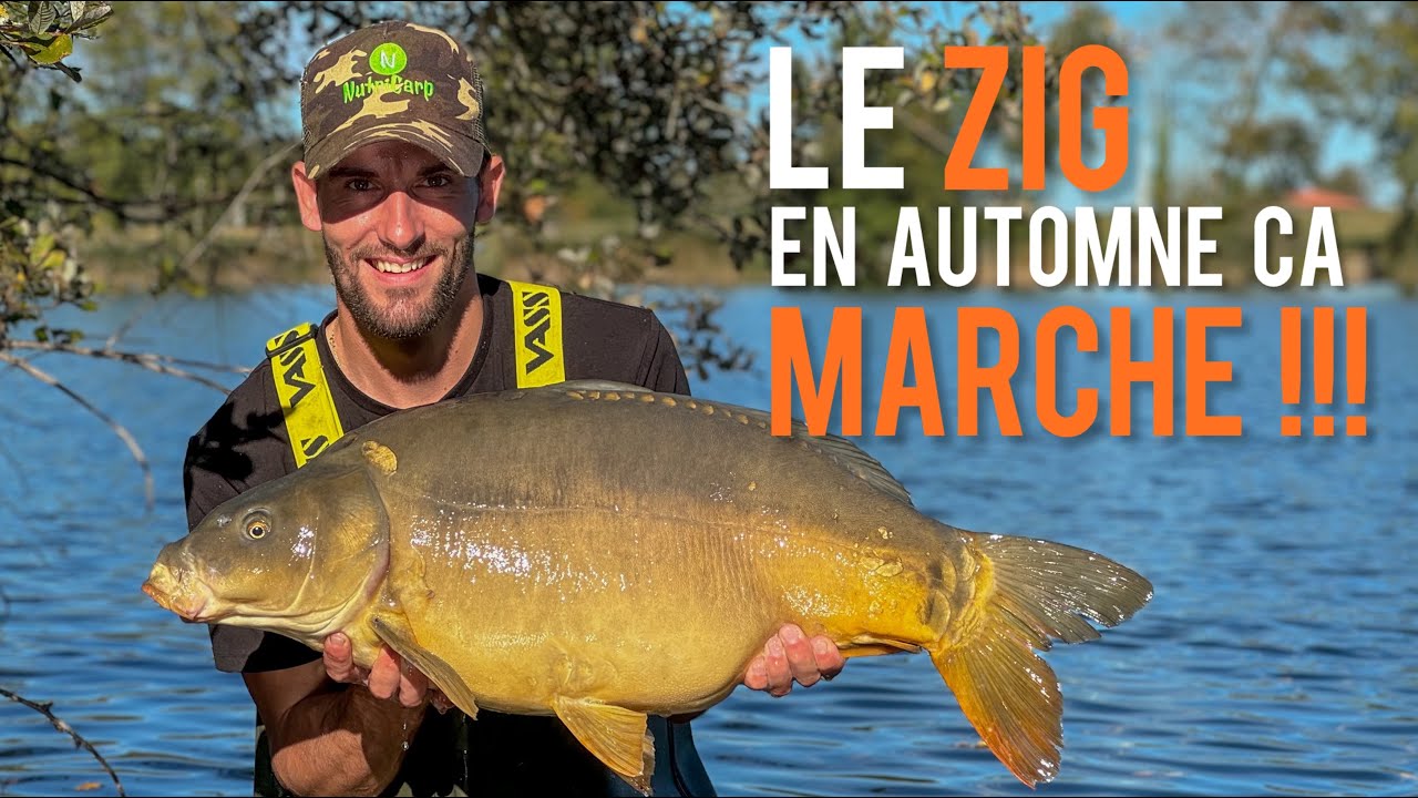 Peche de la carpe au zig, on cartonne /4K/