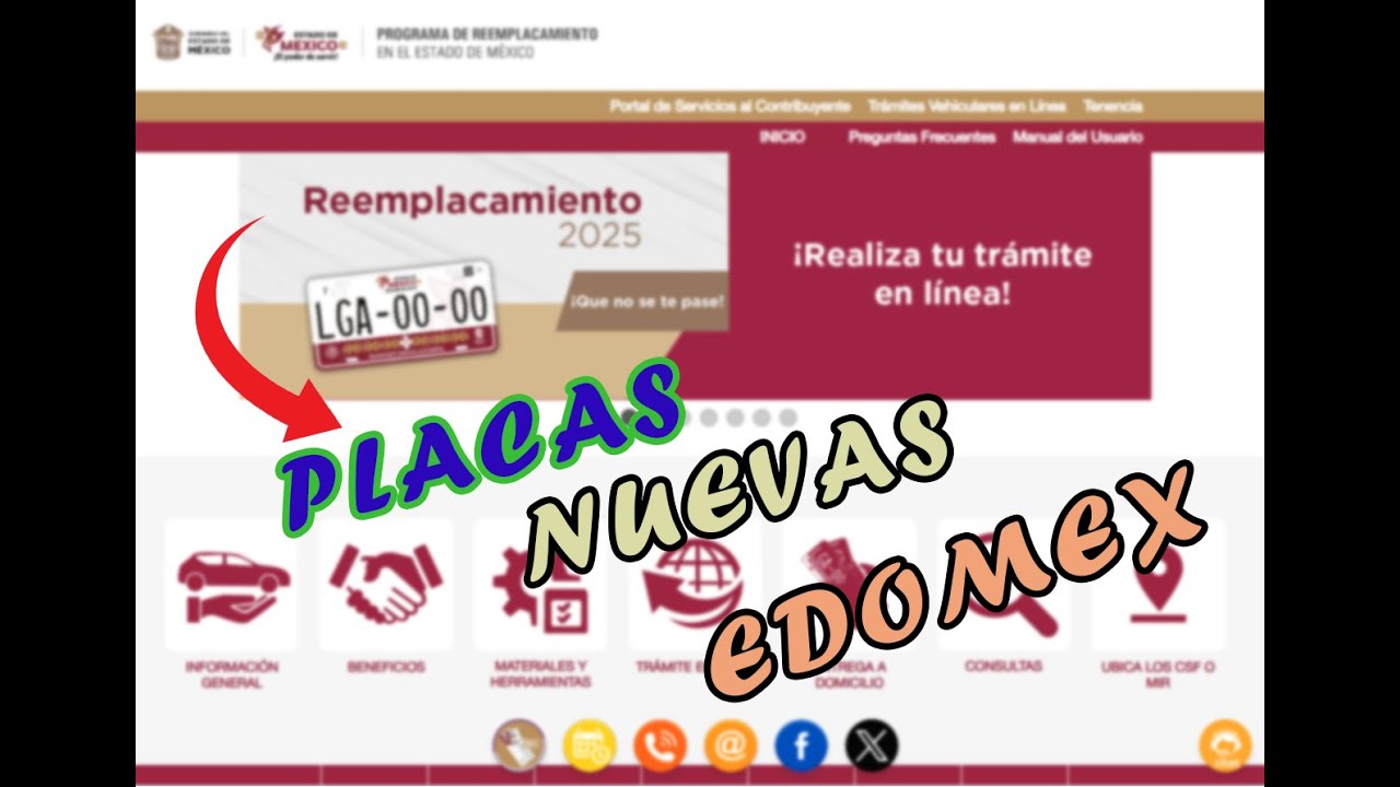 REEMPLACAMIENTO EDOMEX 2025 Paso a Paso | JC Urbina