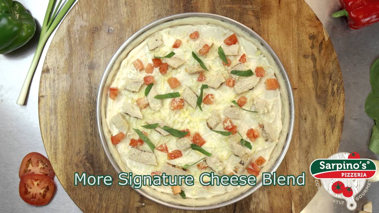 Alfredo Pomodoro Pizza - Sarpino's Pizzeria Video