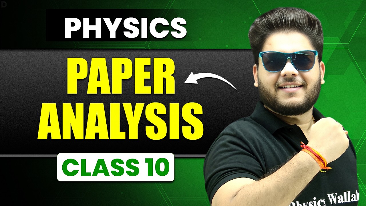 ICSE Class 10 Physics Paper Analysis | 9th March 2026 | Class 10 Physics Paper Review & Answer Key