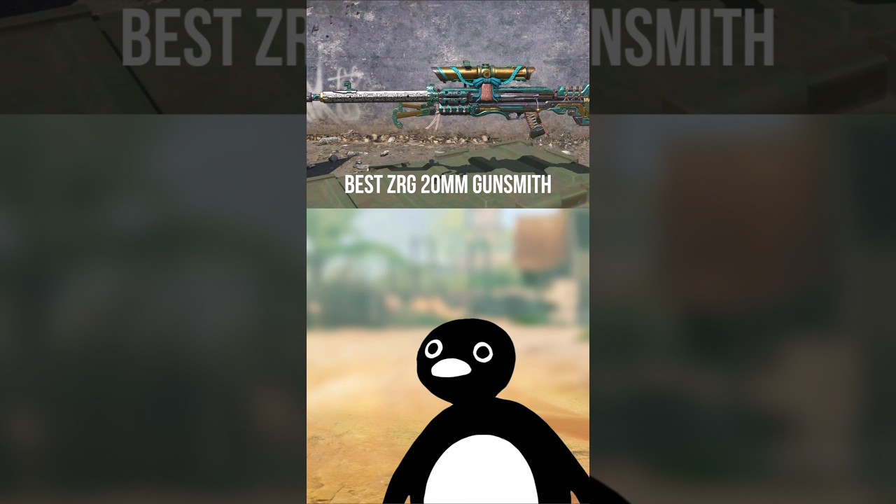 Best ZRG 20MM Gunsmith in Season 8 COD Mobile: Fast ADS High Damage #shorts #codm #codmobile