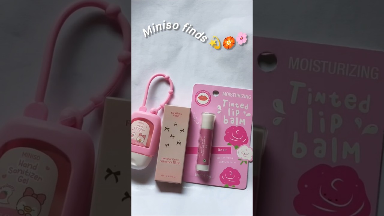 Miniso finds | Miniso haul 🎀😎💫 #explorepage #miniso #makeup #shopping #minisomakeup