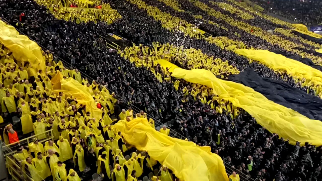 Borussia Dortmund choreo gg Monaco