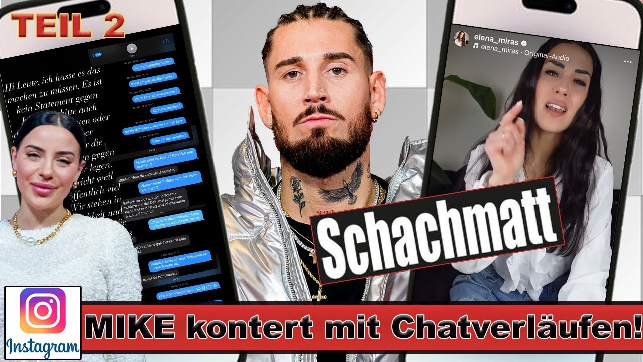 MIKE HEITER leakt Chatverläufe von ELENA MIRAS! Braucht ELENA etwa HILFE! | Statement TEIL 2