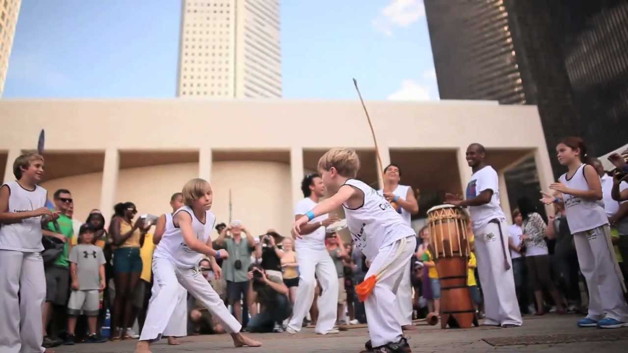 Capoeira Luanda Houston Kids performance | Houston Brazilian Festival 2012